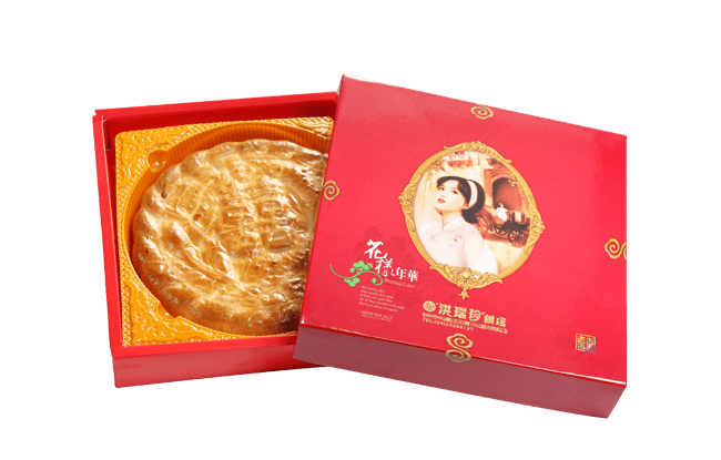 一斤喜餅 : 烏豆沙 / 鳳梨餅 210 元；棗泥核桃 / 紅豆麻糬 / 魯肉豆沙 230 元